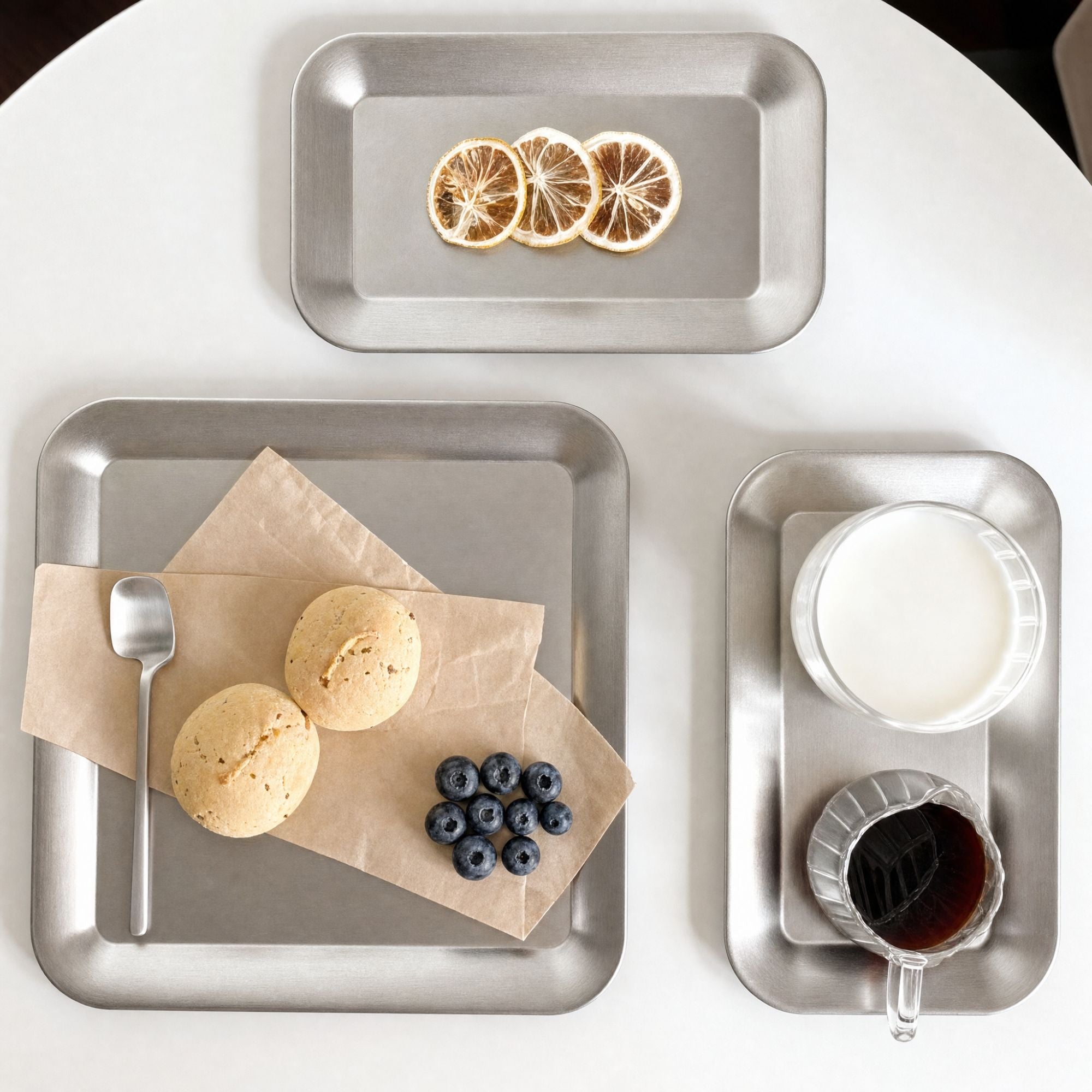 Urban Chic Stainless Steel Serving Tray | LoveÉcru