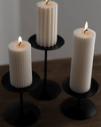 Retro Kerzenständer aus Eisen