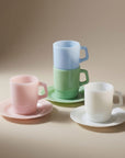 Pastel Muse Mug & Saucer Set
