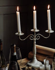 Retro French Dinner Candlestick - LoveÉcru Home LoveÉcru