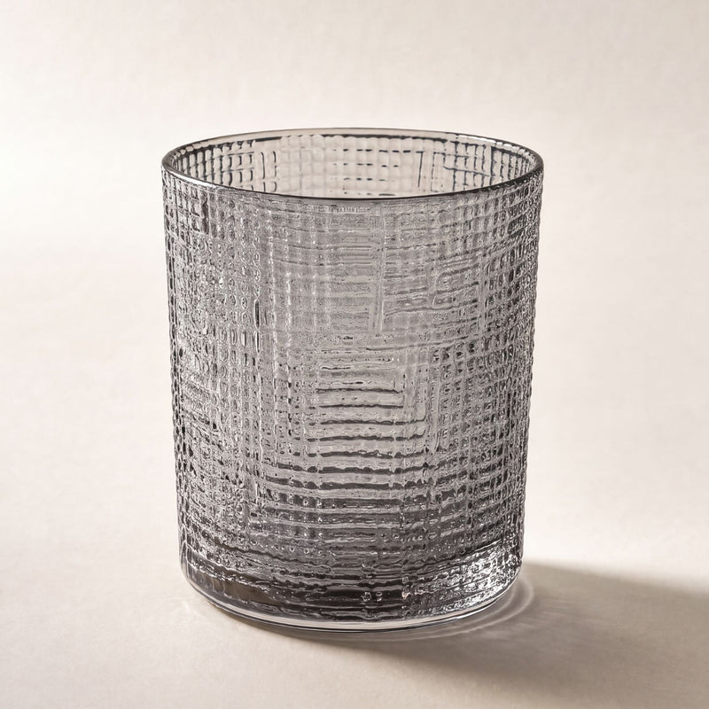 Smoke Lustre textured glass