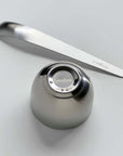 Stainless steel bowl and spoon set by LoveEcru for modern dining elegance