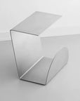Bauhaus Steel Accent Table & Magazine Holder