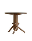 Modern wooden Mumu/Clown Table with playful, building block-inspired design, ideal for versatile home or office use.