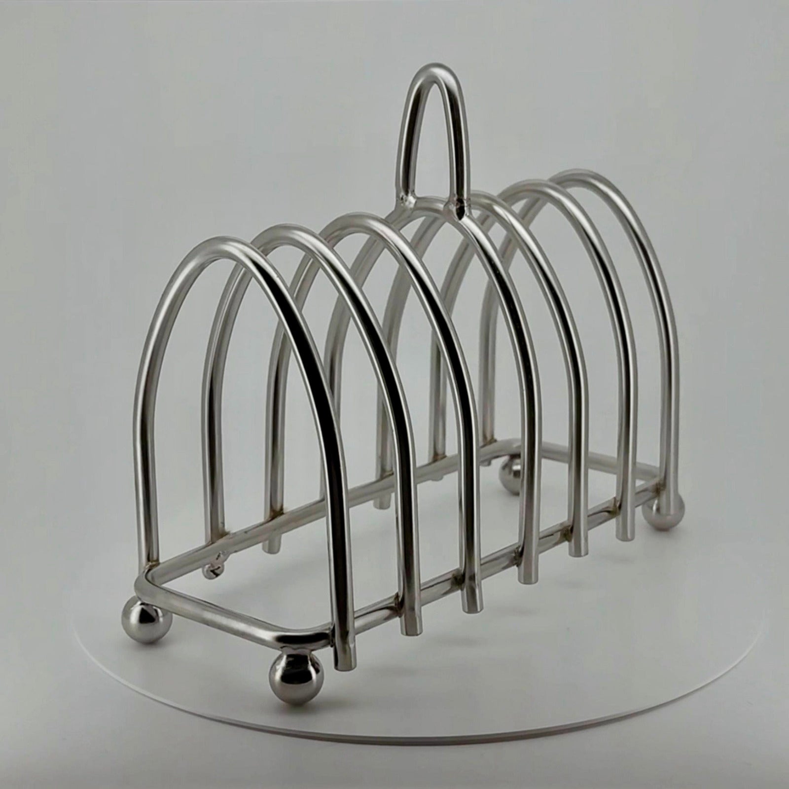 Supporti Per Pane Tostato In Acciaio Inox - 2 Pezzi, Per Friggitrice Ad Aria, Forno, Tostapane - Foto 5