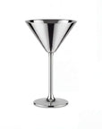 Verre à Martini en acier-lot de deux