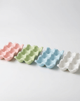Ceramic Wavy Egg Tray
