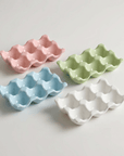 Ceramic Wavy Egg Tray