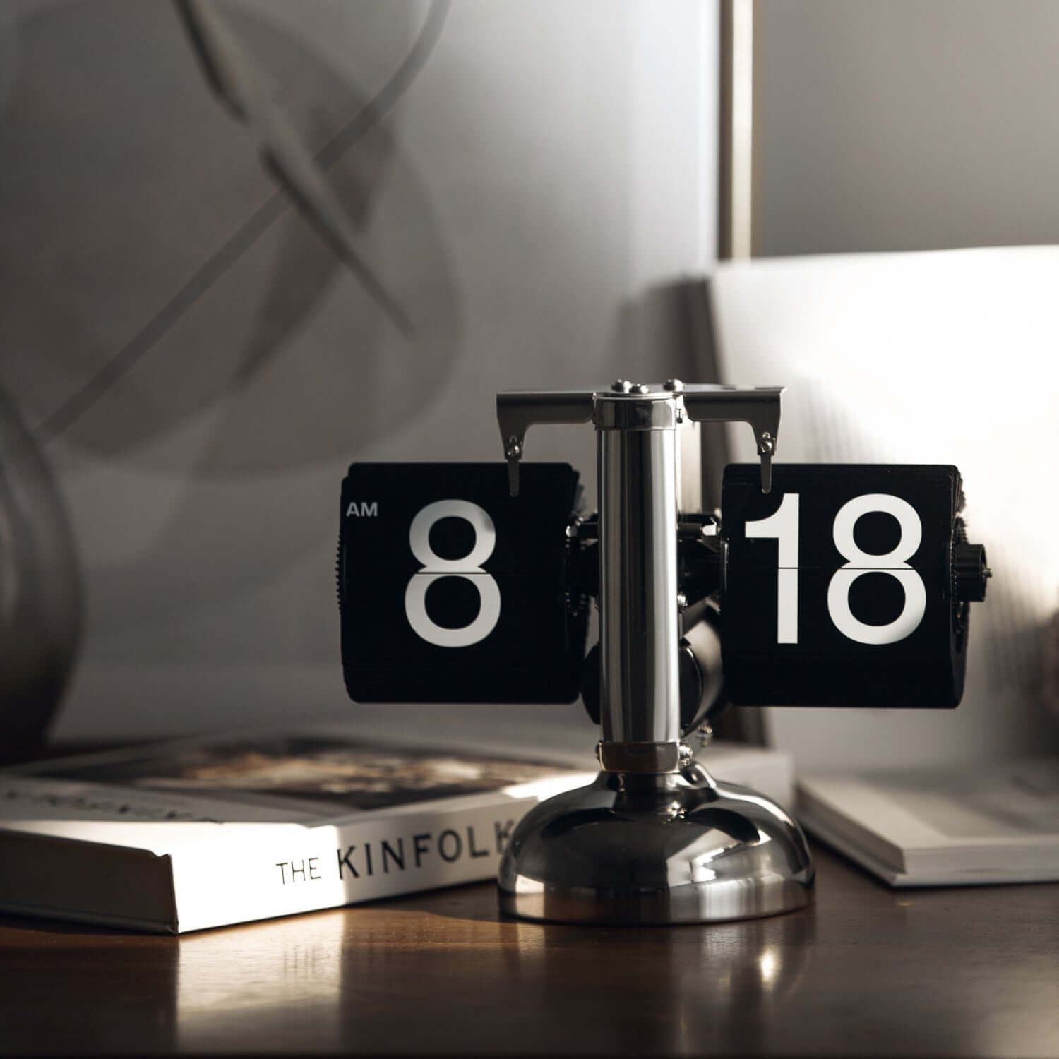 Turning Desktop Clock