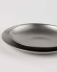 Vintage INOX small stainless steel trays, durable and chic design, suitable for various occasions, made in Japan.