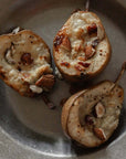 Artisan Pasta Plate with baked pears and walnuts