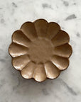 Elegant Rinka Plate 14cm in porcelain, handcrafted in Japan, showcasing timeless design on a marble surface.