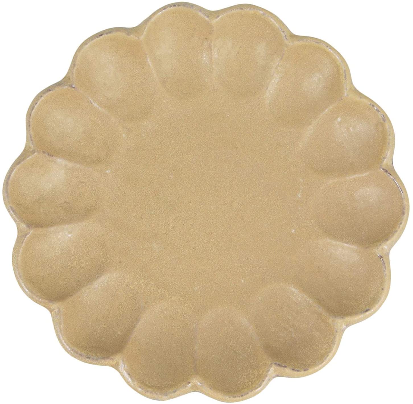 Rinka Collection 21cm porcelain plate with flower design, handcrafted by Kaneko Kohyo, Japan. Elegant tableware, microwave safe.