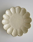 Rinka Plate 21cm from Kaneko Kohyo, handcrafted porcelain with elegant design, microwave and dishwasher safe.