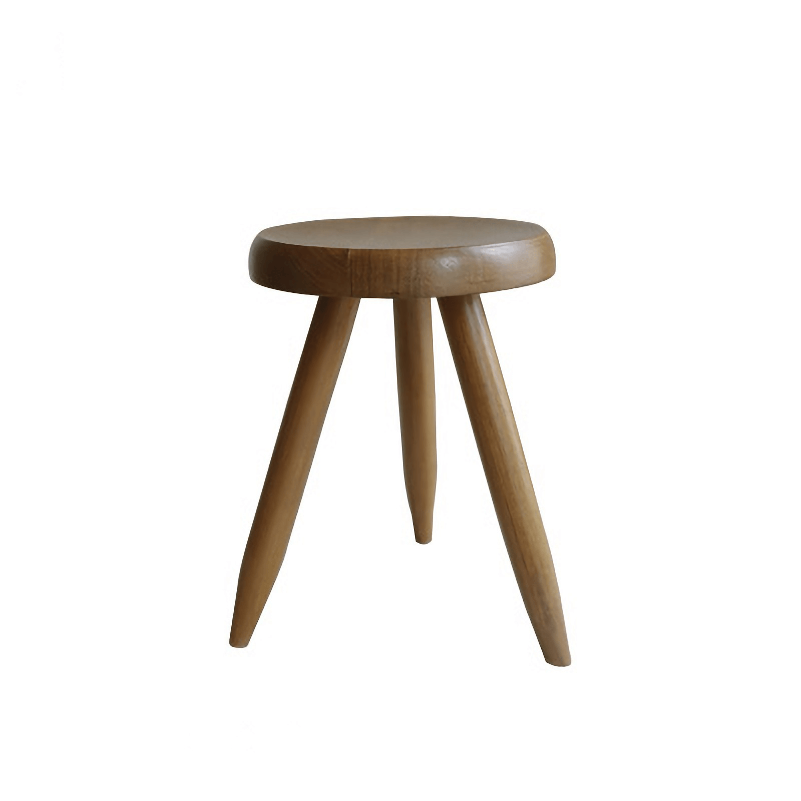 Meribel Stool made from imported teak wood, inspired by Alpine architecture, featuring manual polishing and high temperature charcoal finish.