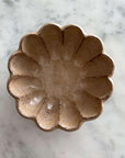 Handcrafted 10cm Rinka Bowl in delicate porcelain, flower-shaped, from Kaneko Kohyo's Rinka Collection, made in Japan.