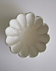 Porcelain Rinka Bowl 12cm with a flower shape from Kaneko Kohyo's collection, perfect for enhancing table aesthetics and presenting cuisine.