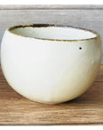 Elegant Rila Tea Cup with warm matte finish, crafted by Kaneko Kohyo for versatile use. Compact, stackable, 6.5cm diameter.