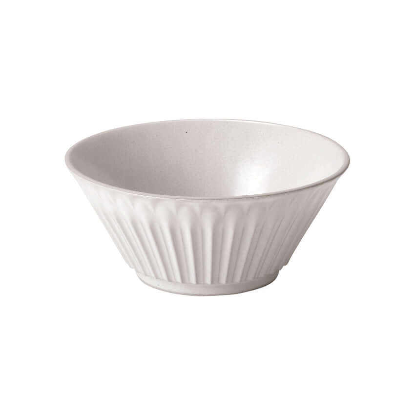 Elegant Storia Bowl 15cm with soft lace edges and flecked lacquer finish, made of porcelain, evokes nostalgia. Dishwasher safe.