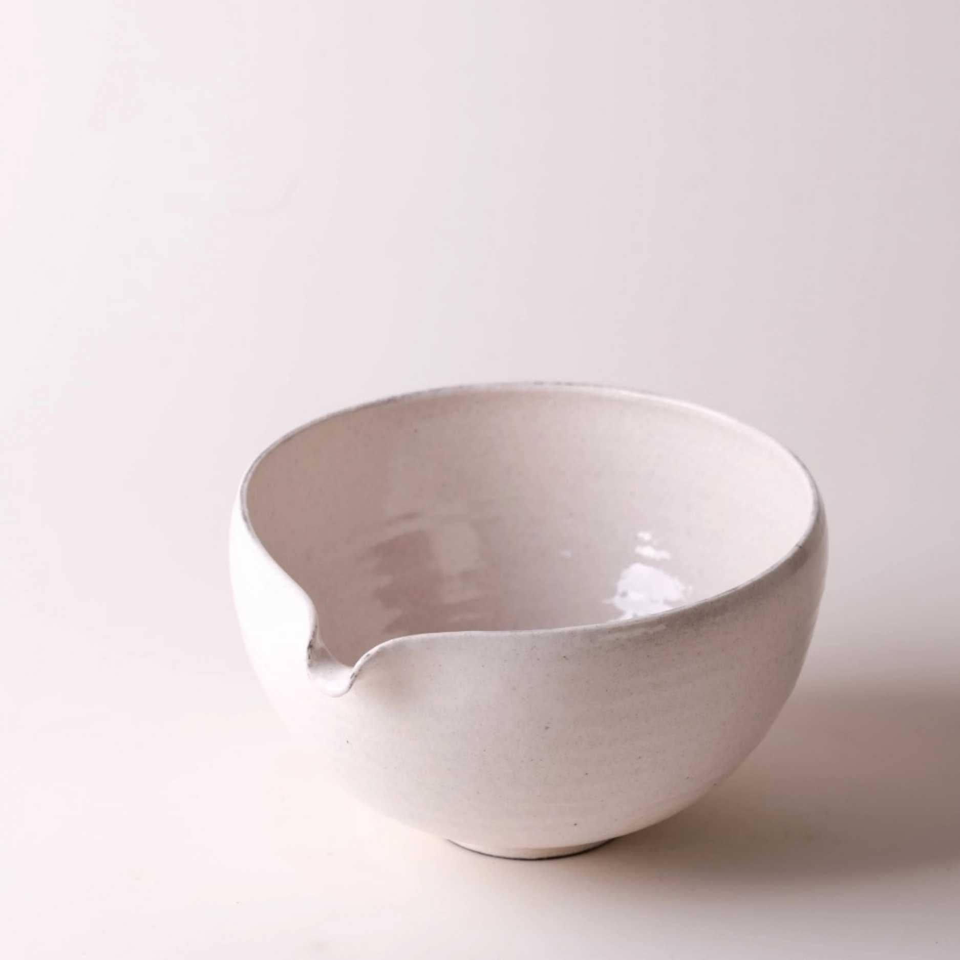 Wabi-Sabi Matcha Pouring Bowl