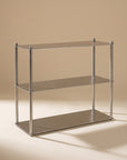 Aira polished 304 stainless steel shelf — modern display riser by LoveÉcru