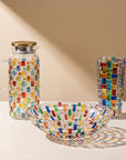 Tessera Hand-Painted Mosaic Vase