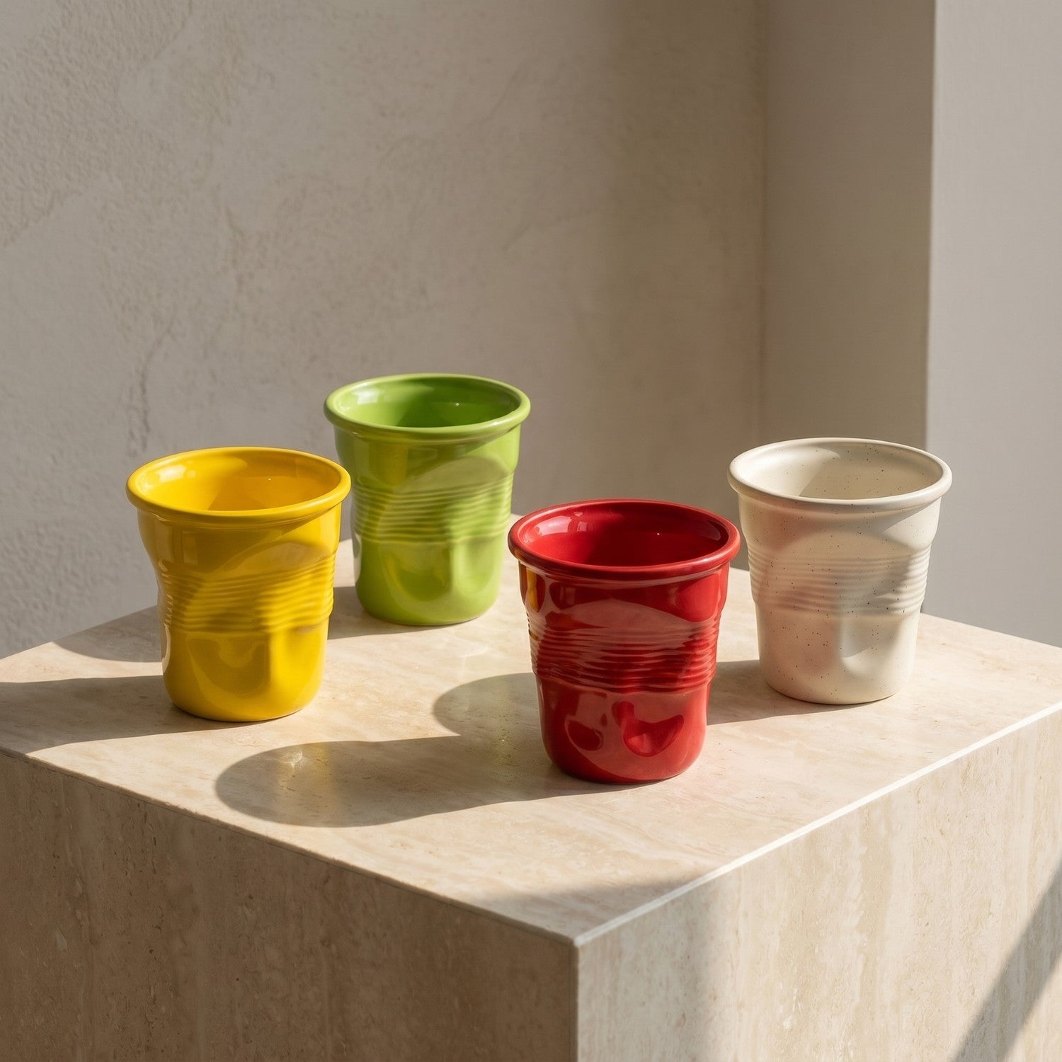 Taza de cerámica triturada de 370 ml/12 oz