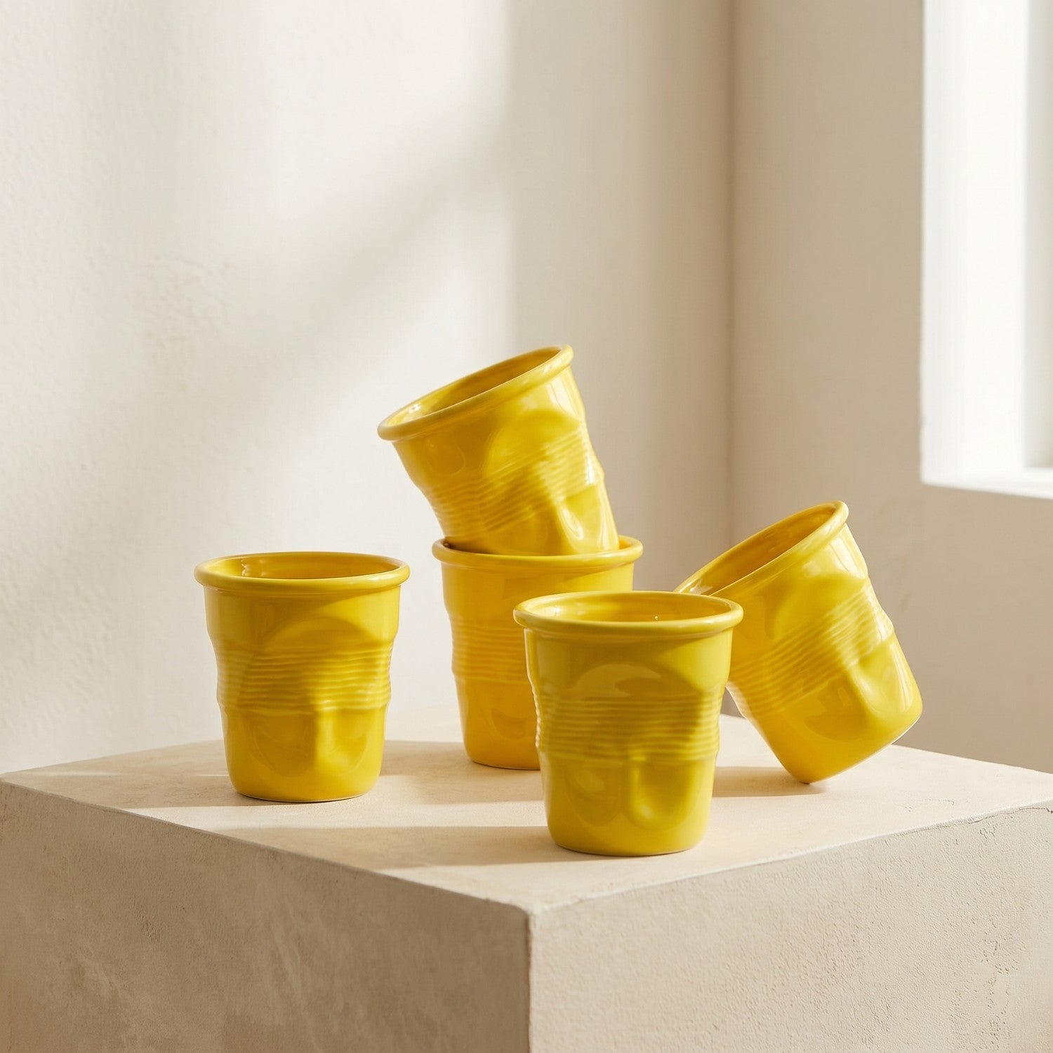 Taza de cerámica triturada de 370 ml/12 oz