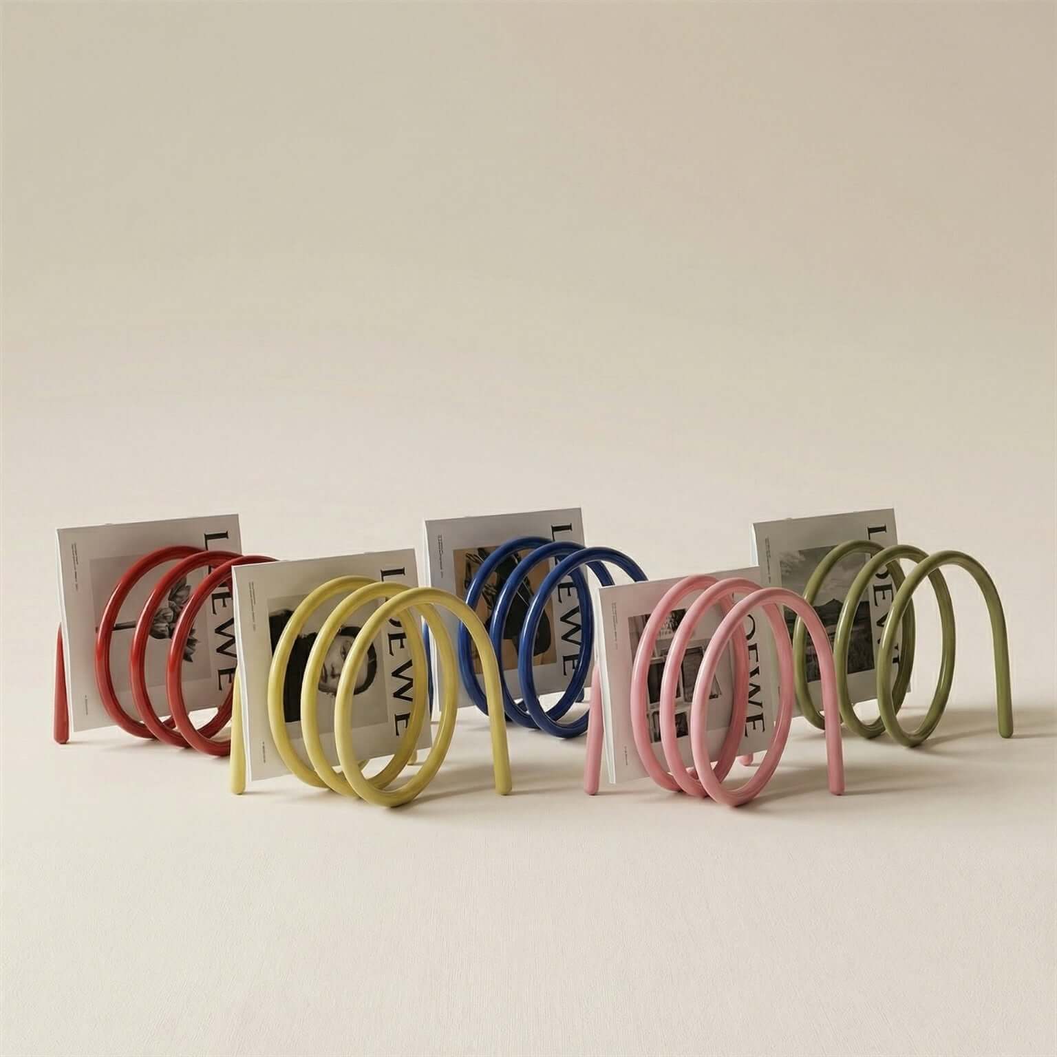Porta libri a spirale