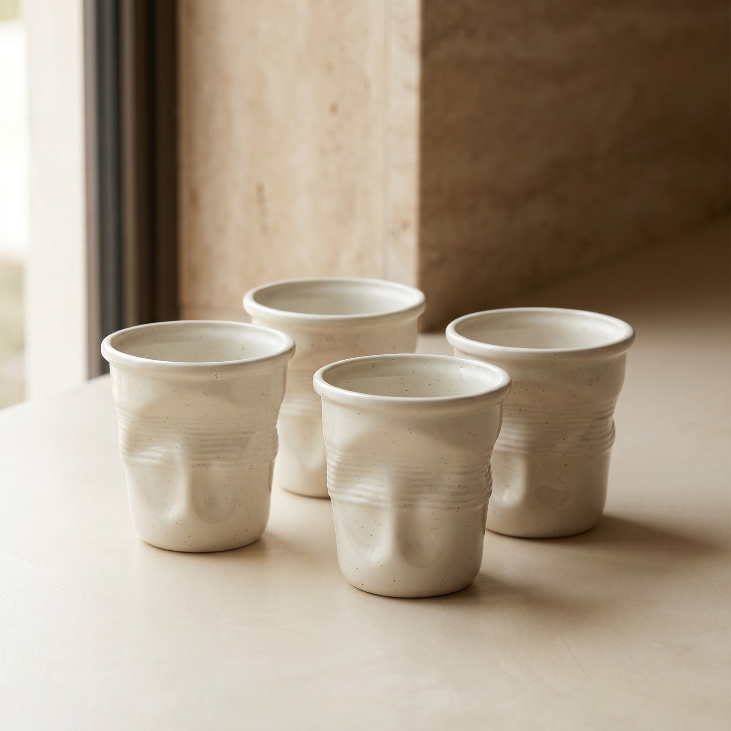 Taza de cerámica triturada de 370 ml/12 oz