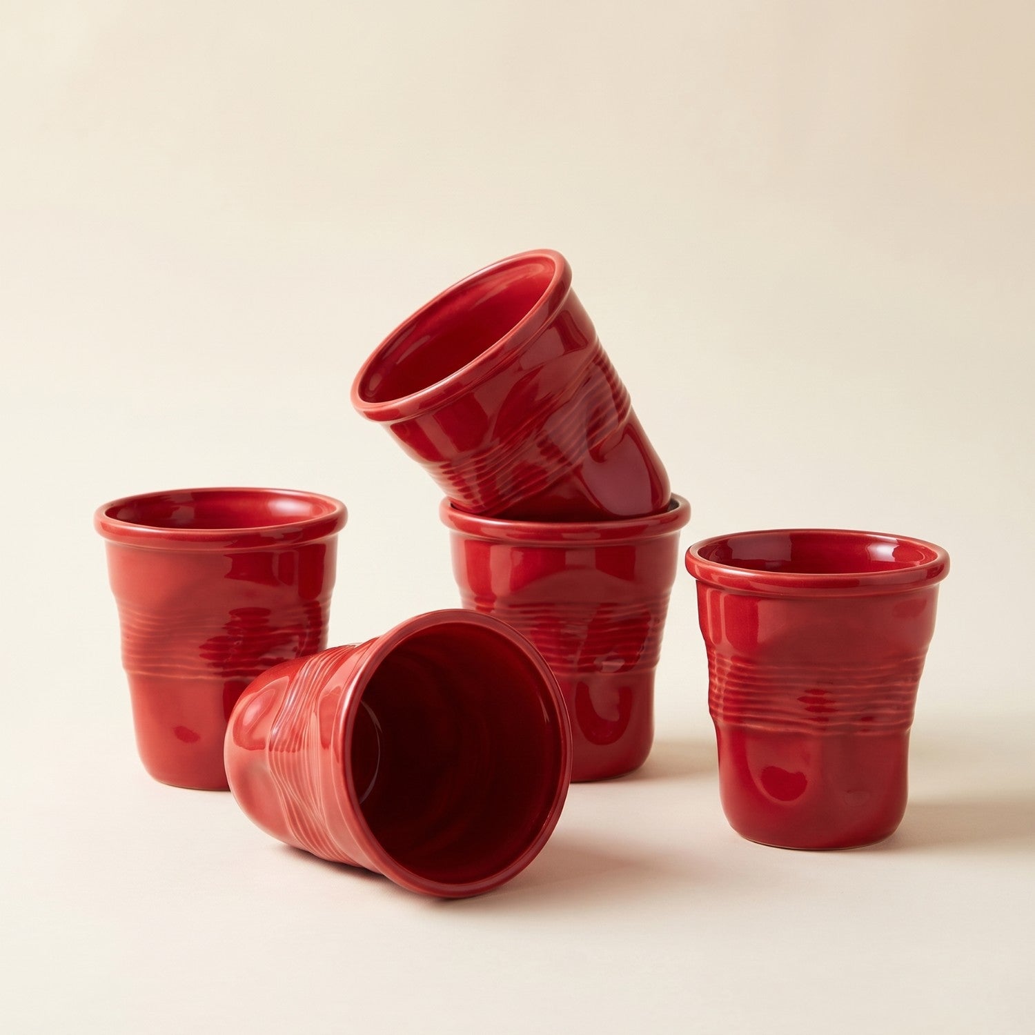 Taza de cerámica triturada de 370 ml/12 oz