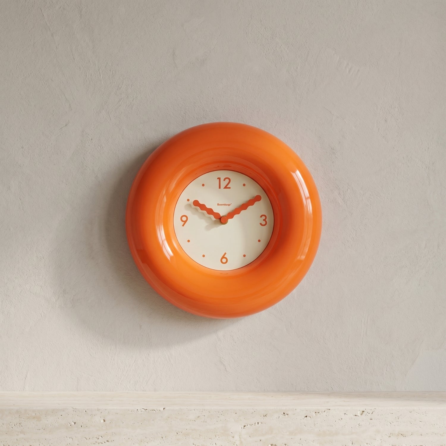 Orologio Bagel – Orologio da parete retrò lucido