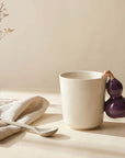 Fruit Handle Ceramic Mug — green colorway