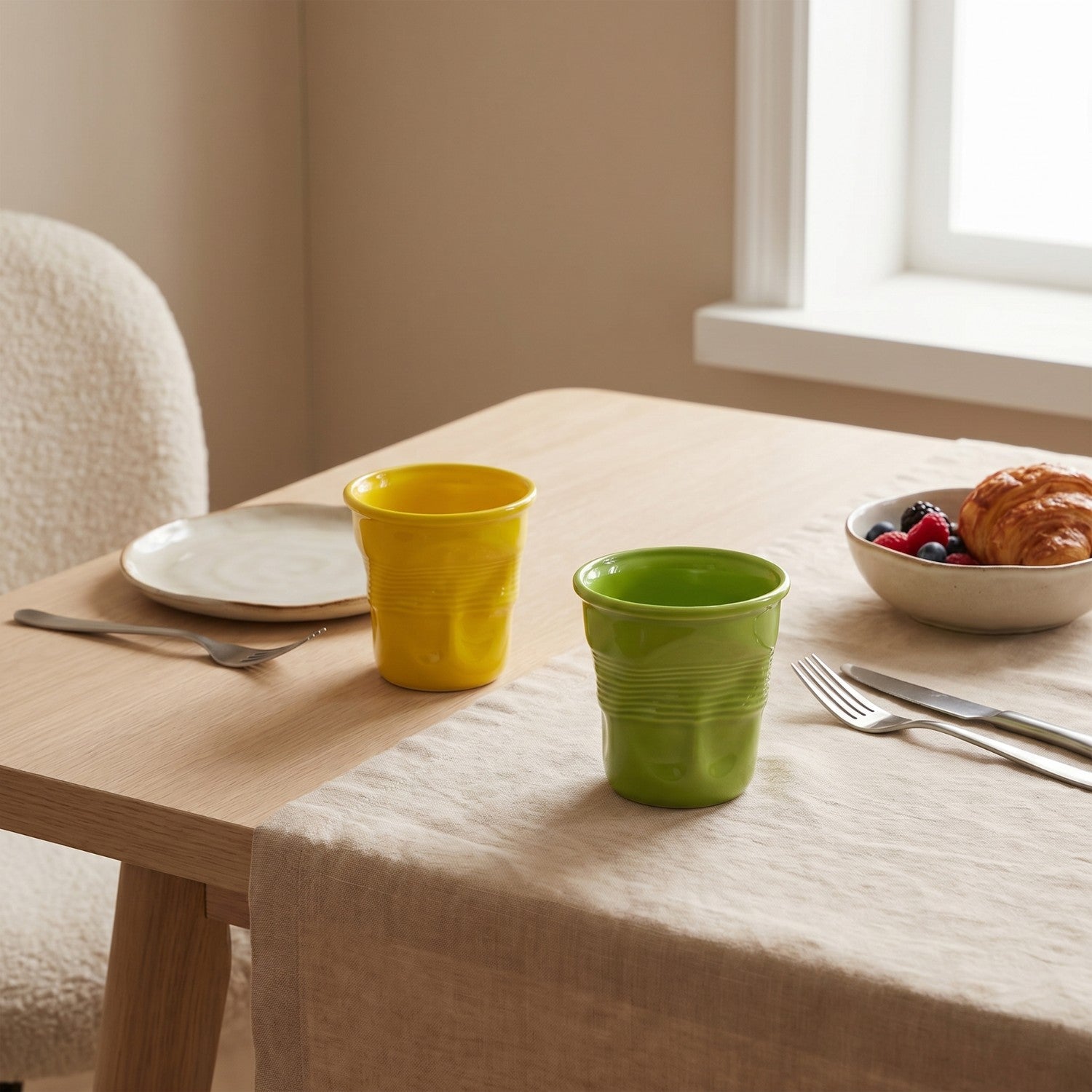 Taza de cerámica triturada de 370 ml/12 oz