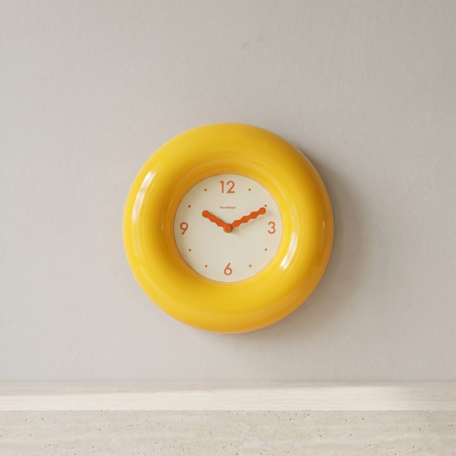 Orologio Bagel – Orologio da parete retrò lucido