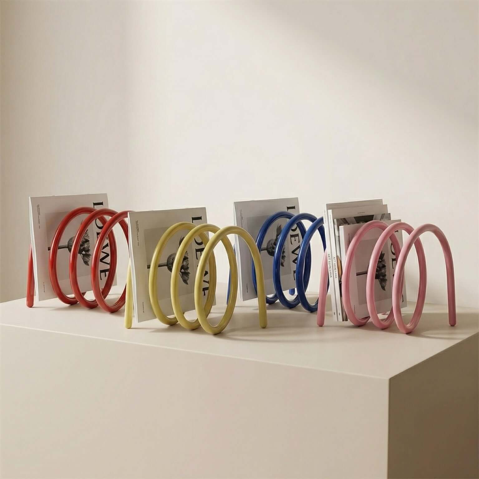 Porta libri a spirale