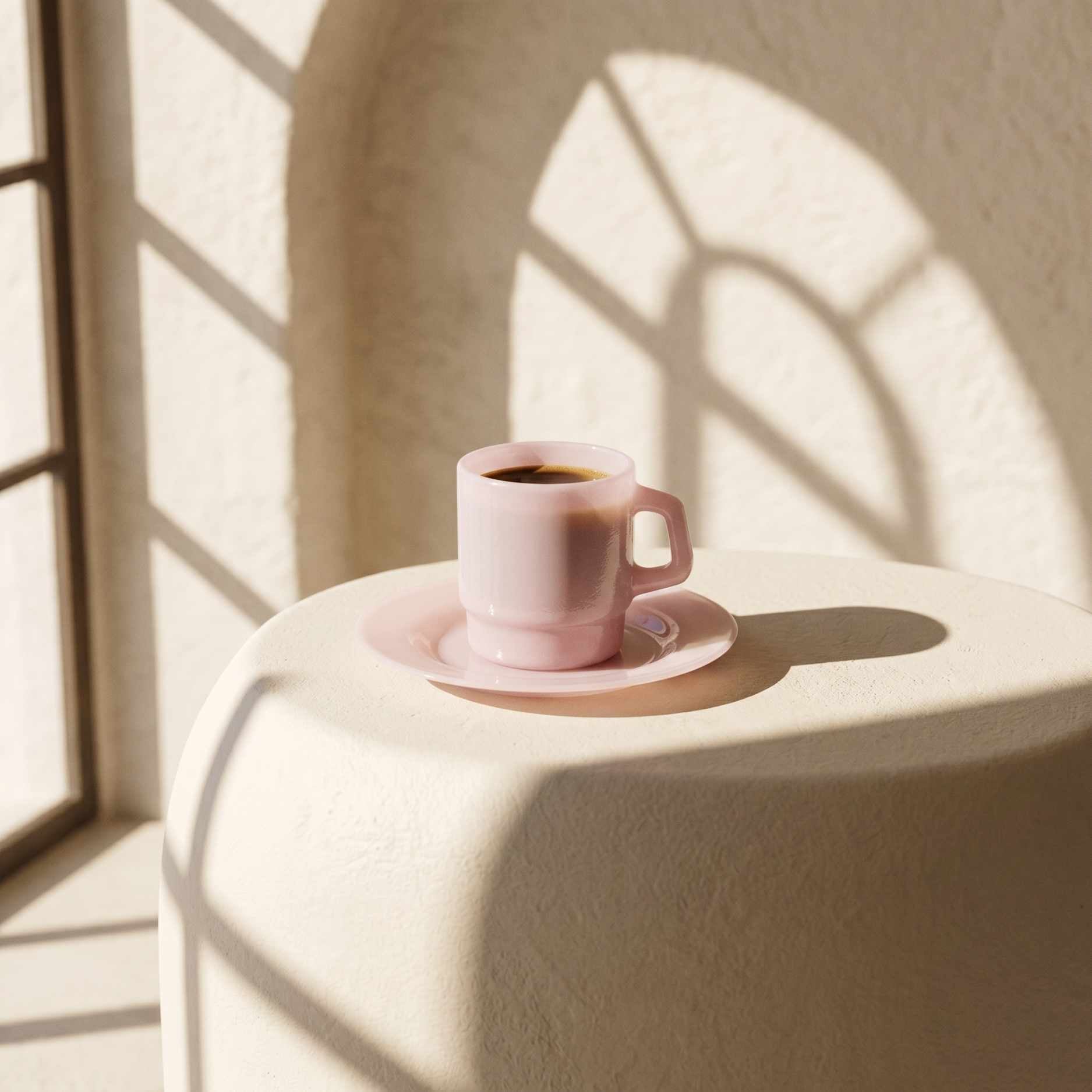 Pastel Muse Mug &amp; Saucer Set