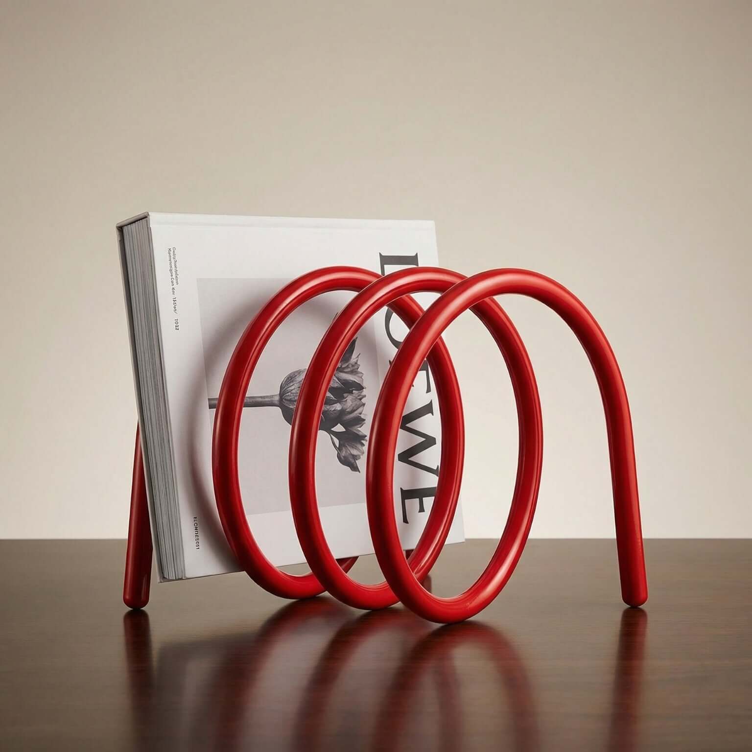 Porta libri a spirale