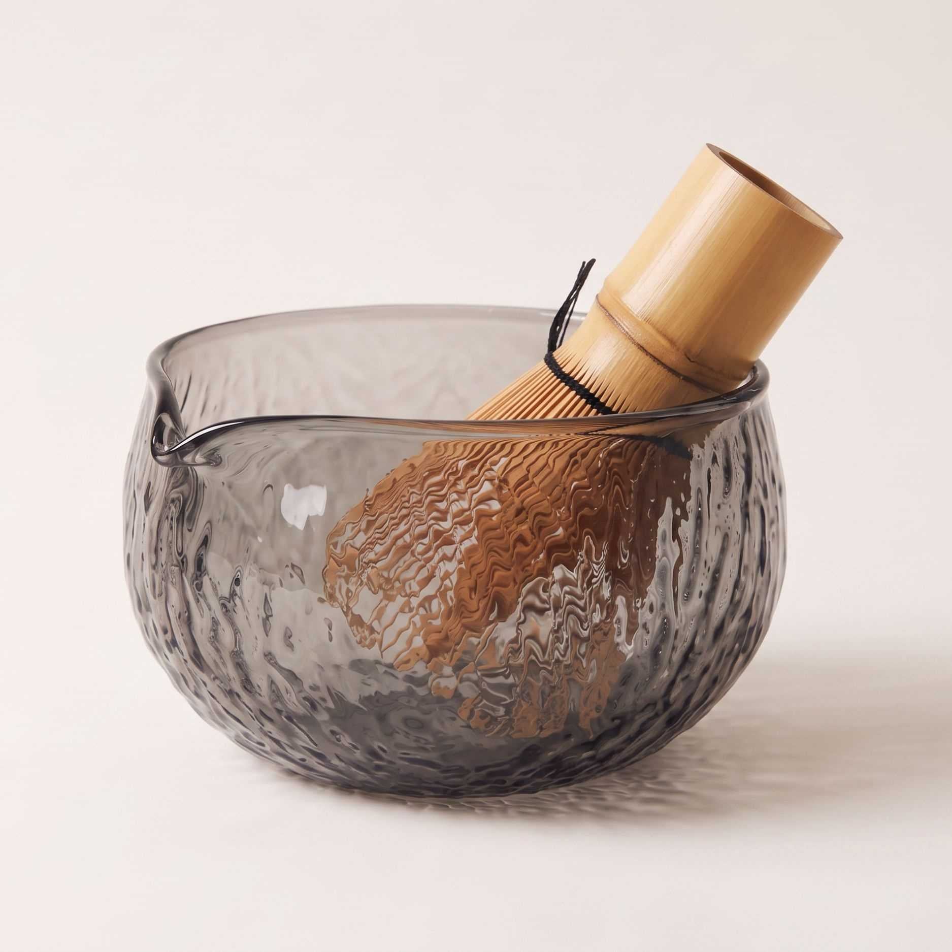 Matcha-Zeremonie-Set aus Glas