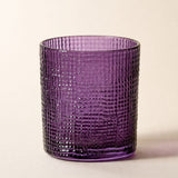 Amethyst Lustre textured glass