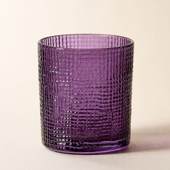 Amethyst Lustre textured glass