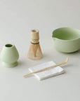 KASUMI Matcha Ritual Set in Matcha Mist green