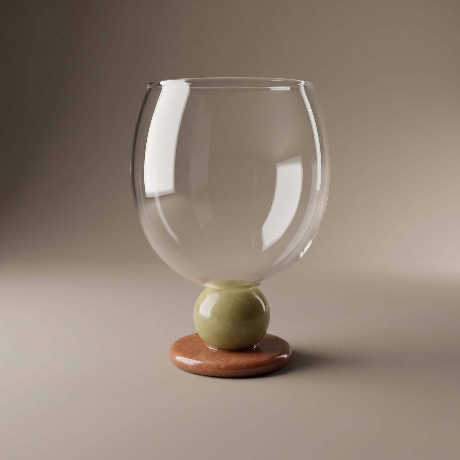 Solstice Edelstein-Glasbecher