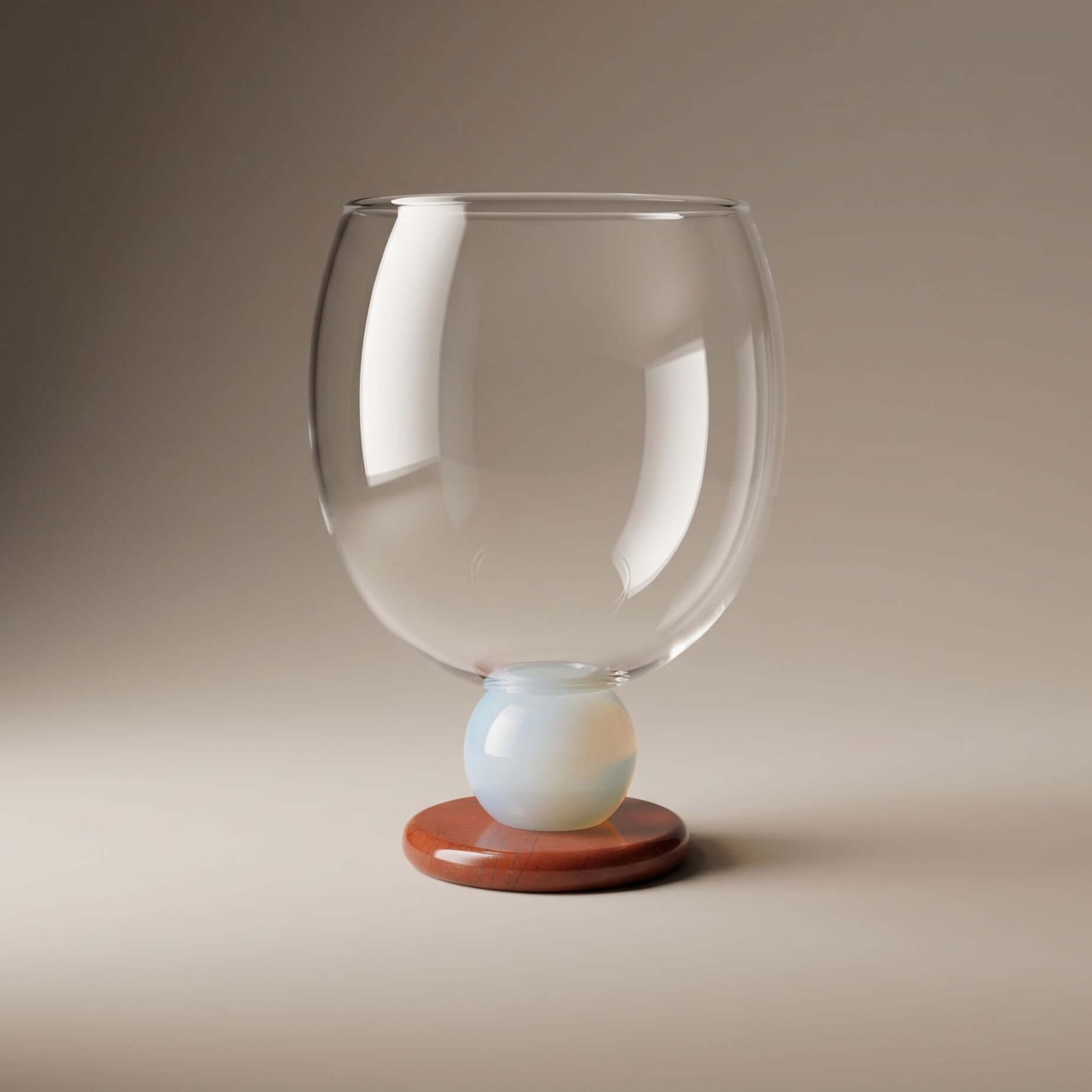 Solstice Edelstein-Glasbecher