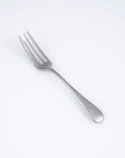 Vintage INOX Old English cake fork with smooth handle, perfect for luxurious dining and formal occasions.