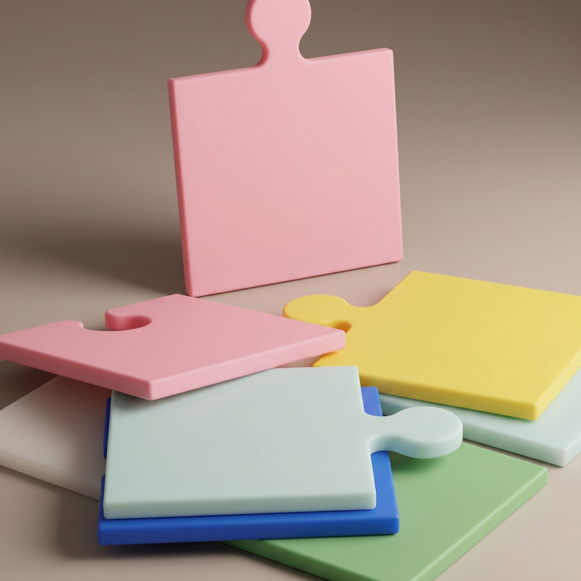 Tabla de cortar Puzzle Pop