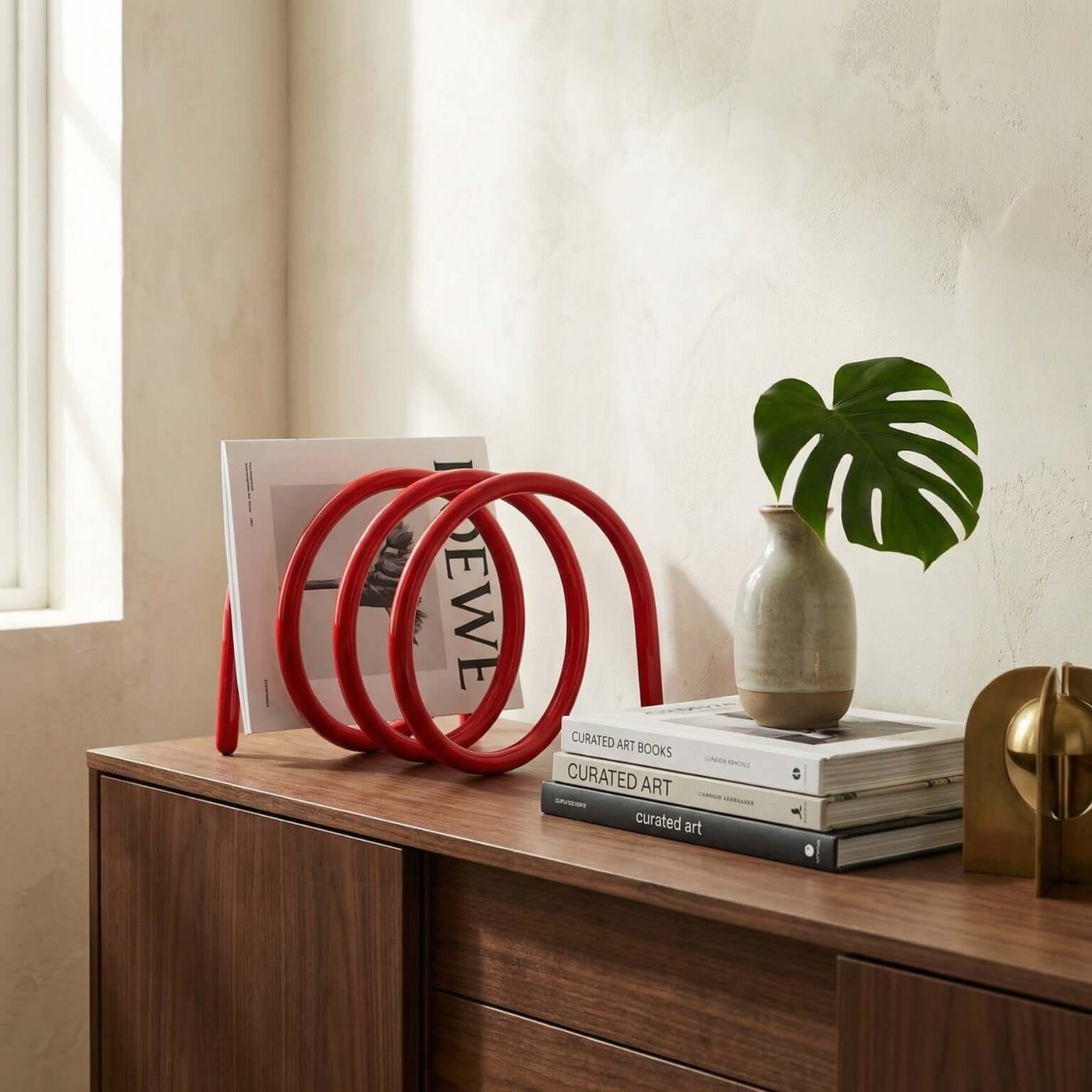Porta libri a spirale