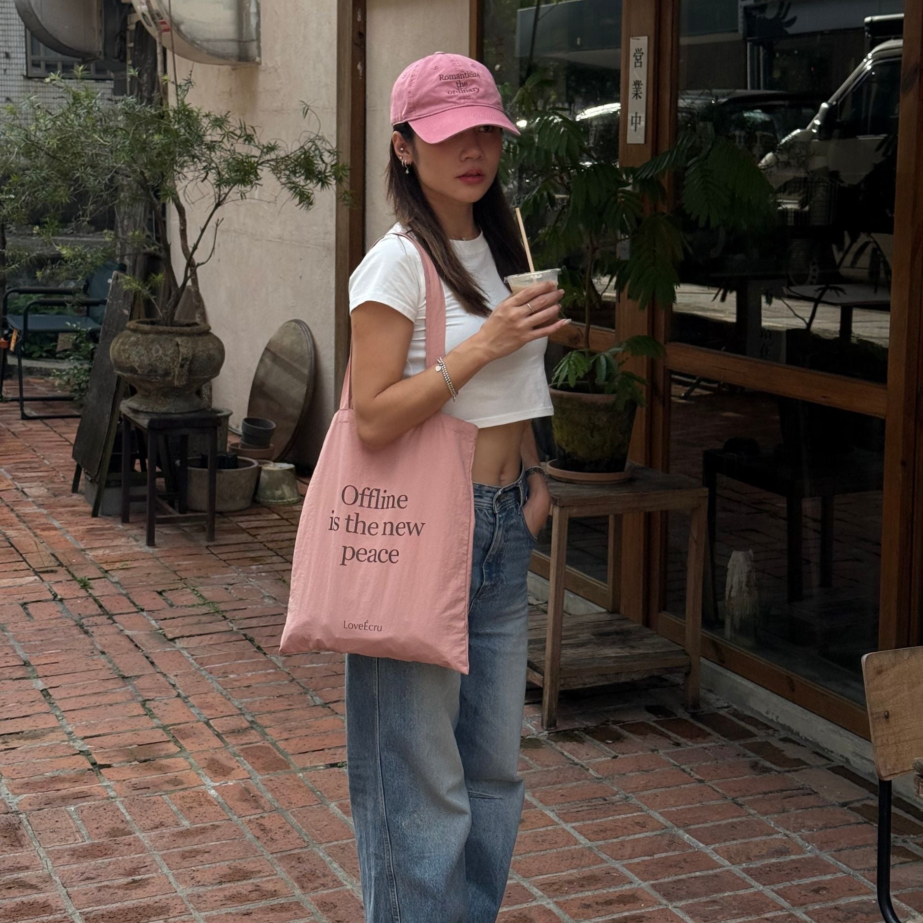 러브에크루 데일리 토트백