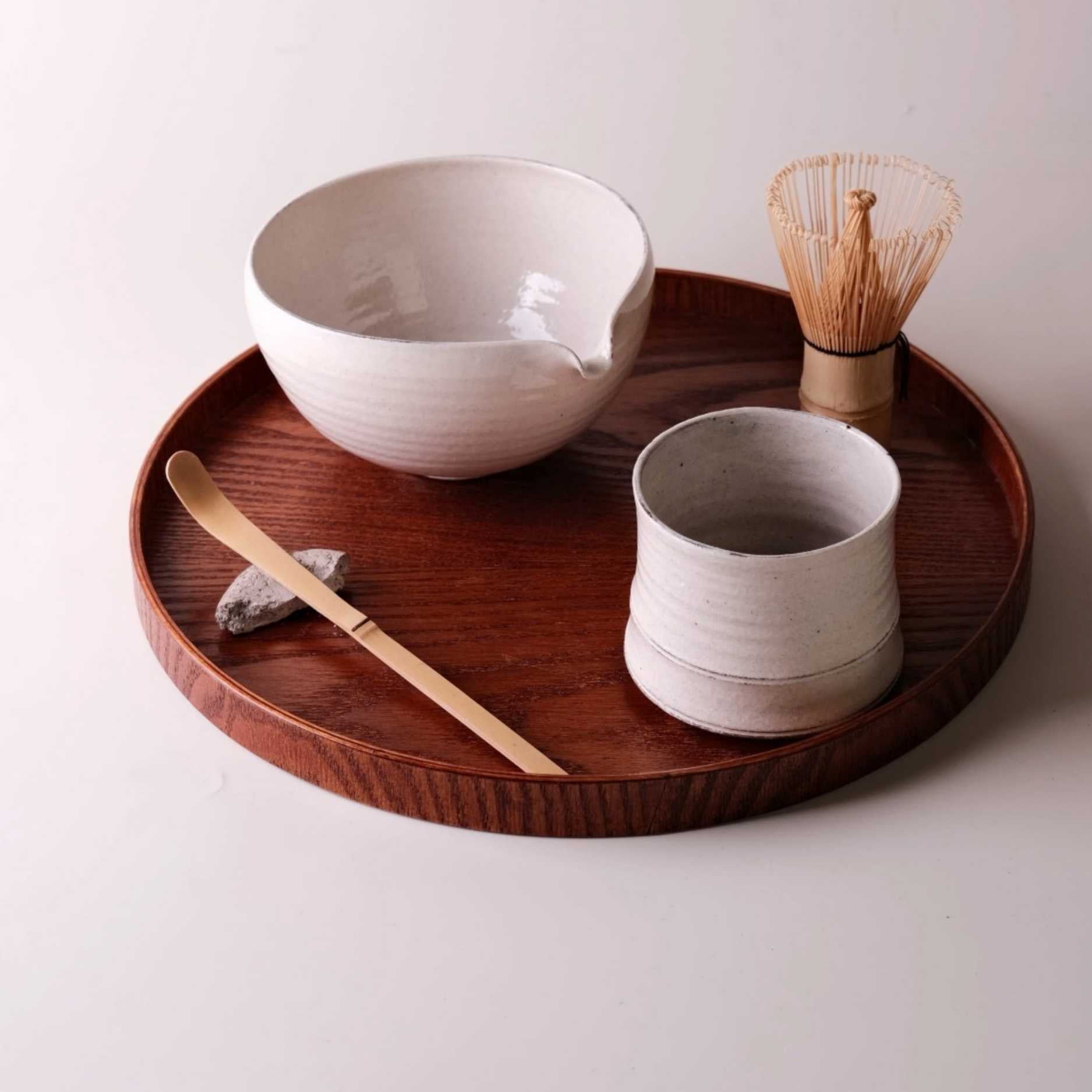 Wabi-Sabi Matcha Pouring Bowl