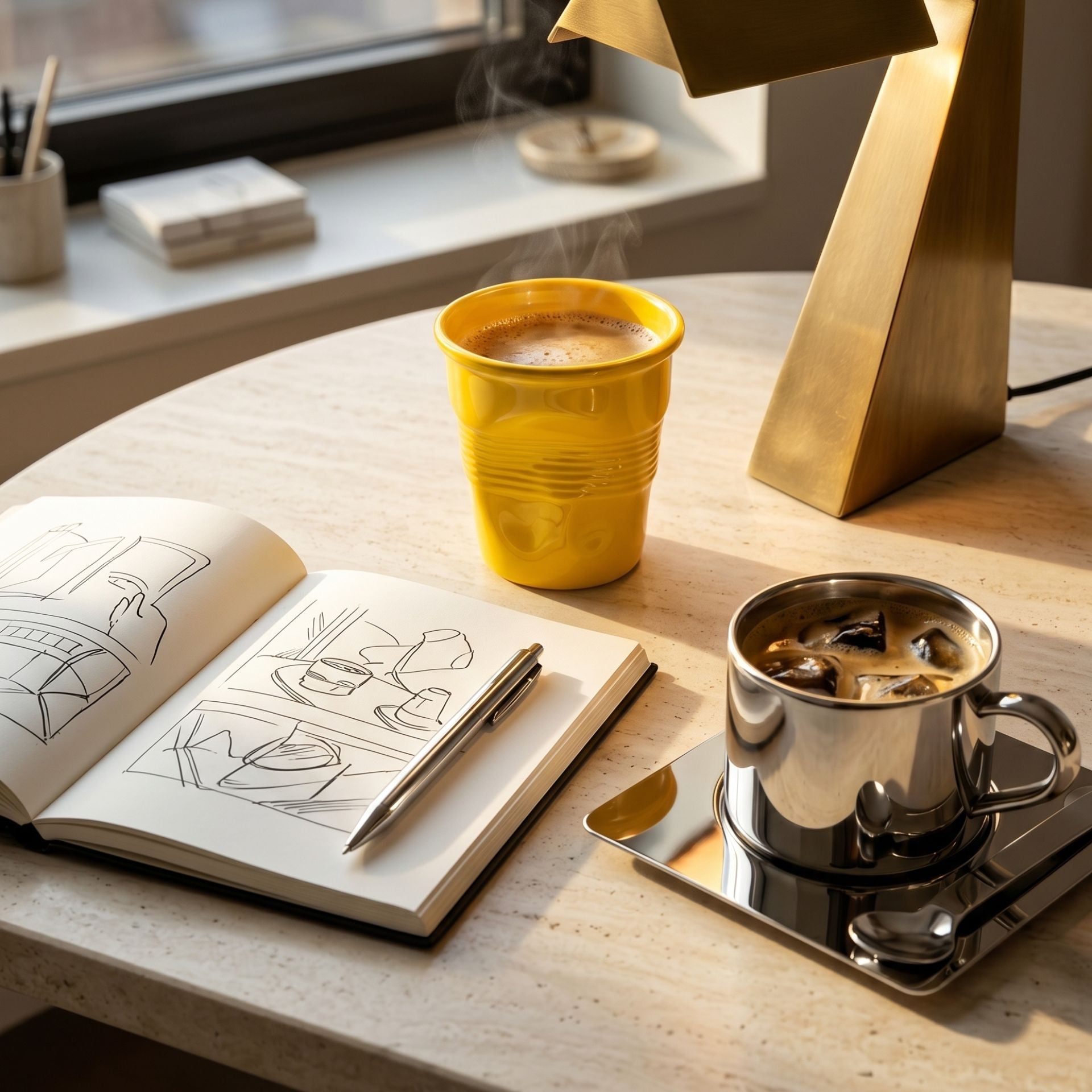 El juego de café